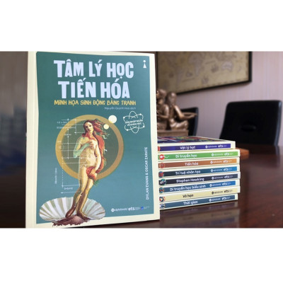 Combo Dẫn Nhập Ngắn Về Khoa Học - Minh Họa Sinh Động Bằng Tranh: DI TRUYỀN HỌC + DI TRUYỀN HỌC BIỂU SINH + TIẾN HÓA + TÂM LÝ HỌC TIẾN HÓA + THỜI GIAN