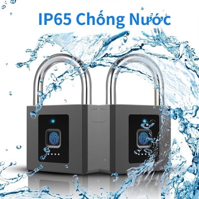 Ổ KhóJa Vân Tay Sai Đại Chống Trộm – Dùng Cho Cổng Cửa Nhà, Bền Bỉ Ngoài Trời, ĐÈN TRANG TRÍ