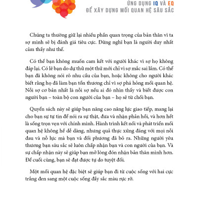KẾT NỐI - Ứng Dụng IQ Và EQ Để Xây Dựng Mối Quan Hệ Sâu Sắc 