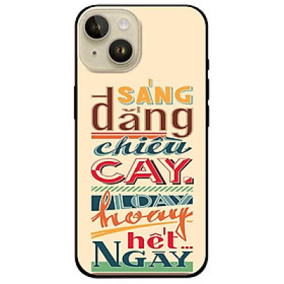 Ốp lưng cho IPhone 15 - 15 Plus - 15 Pro - 15 Pro Max - 16 - 16 Plus - 16 Pro - 16 Pro Max - Sáng Đắng Loay Hoay - Hàng Chính Hãng