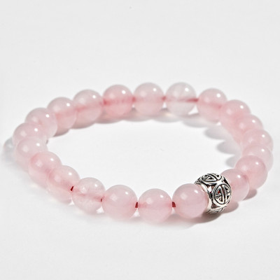 Vòng Tay Đá Thiên Nhiên Phối Charm Bạc Size Hạt 8mm - Ngọc Quý Gemstones