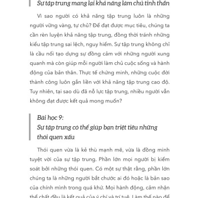 Sách - Luật Tập Trung - Càng Tập Trung, Càng Phát Triển