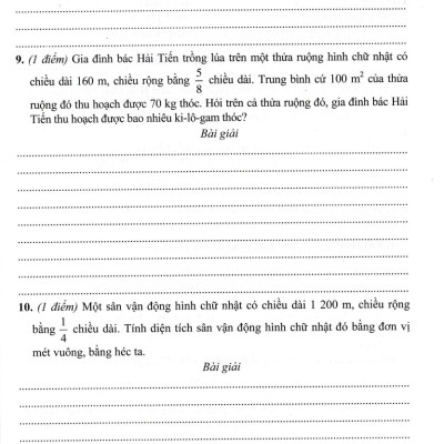 Bộ Đề Kiểm Tra Môn Toán Lớp 5 - (Dùng Kèm SGK Kết Nối Tri Thức Với Cuộc Sống) - HA