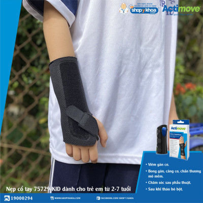 Nẹp cổ tay 75729-KID dành cho trẻ em từ 2-7 tuổi Actimove Wrist Stabilizer
