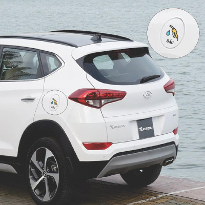 Tem phân biệt xăng, dầu, decal dán nắng bình xăng oil-1