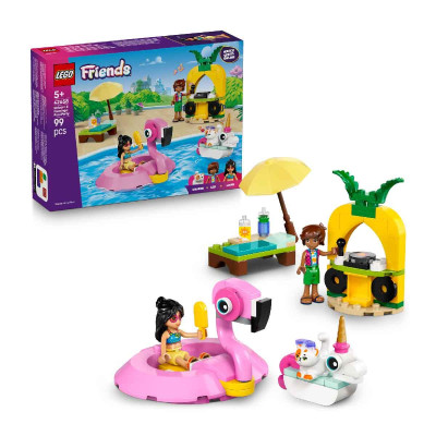 LEGO FRIENDS 42658 Đồ Chơi Lắp Ráp Bữa Tiệc Hồ Bơi Của Kỳ Lân Và Hồng Hạc (99 chi tiết)