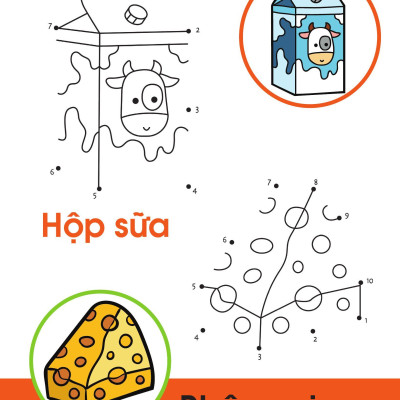 Sách - Rèn Luyện Kỹ Năng Cầm Bút Cho Trẻ - Nối Số Và Tô Màu