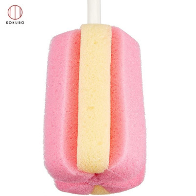 Cây cọ rửa bình nước/bình sữa Kokubo cán có thể điều chỉnh ngắn/dài tùy biến từ 28,5~37,5cm - made in Japan