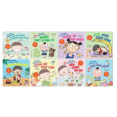 Combo Tạm Biệt Thói Quen Xấu (8 Cuốn) - Bản Quyền
