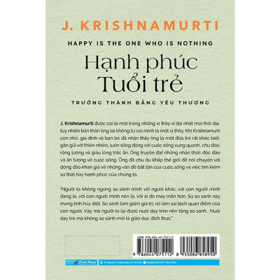 Hạnh Phúc Tuổi Trẻ - Trưởng Thành Bằng Yêu Thương