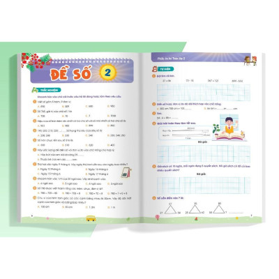 Sách - Phiếu Ôn Hè Toán Lớp 2 - Megabook