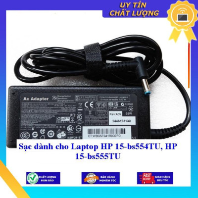 Sạc dùng cho Laptop HP 15-bs554TU HP 15-bs555TU - Hàng Nhập Khẩu New Seal