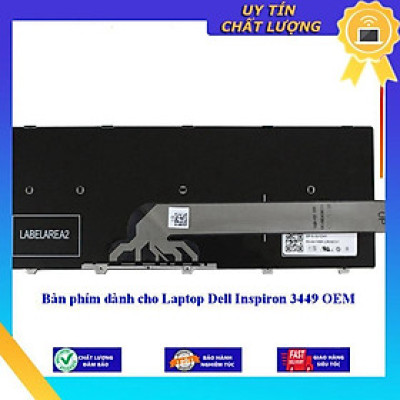 Bàn phím dùng cho Laptop Dell Inspiron 3449 - Hàng Nhập Khẩu New Seal