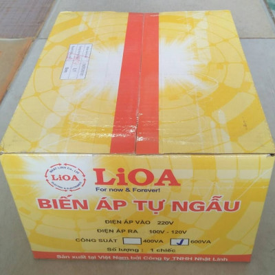 Bộ đổi nguồn 220v sang 100v - 120v lioa 600va