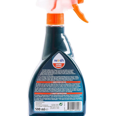 Dung dịch vệ sinh và bảo dưỡng ghế da ô tô Total Energies TE-LC500 500ml - làm mềm mịn da, phục hồi da, chống lão hóa da