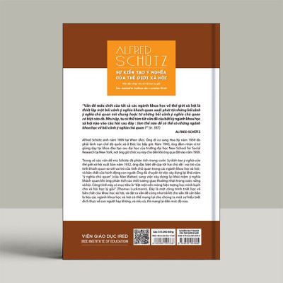 Sự Kiến Tạo Ý Nghĩa Của Thế Giới Xã Hội (Bìa Cứng)