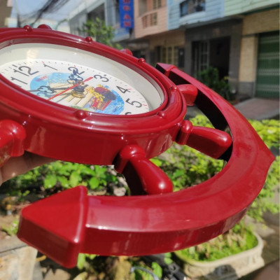 Đồng Hồ Treo Tường Hình Mỏ Neo TiTime 37x30cm