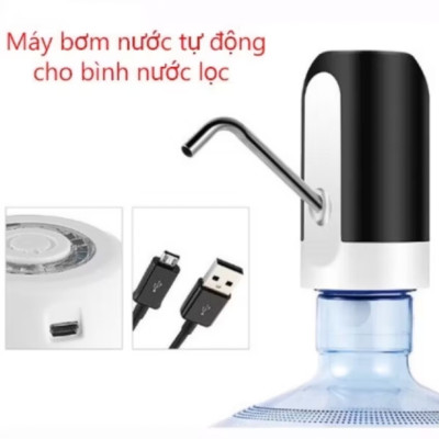 MÁY HÚT NƯỚC BÌNH NƯỚC LỌC HÚT RƯỢU BIA PIN ĐA CHỨC NĂNG THUẬN TIỆN 