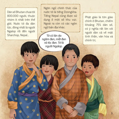 Sách - Vòng Quanh Thế Giới - Bhutan