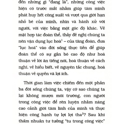 Tu Trong Công Việc (Tái Bản 2022)