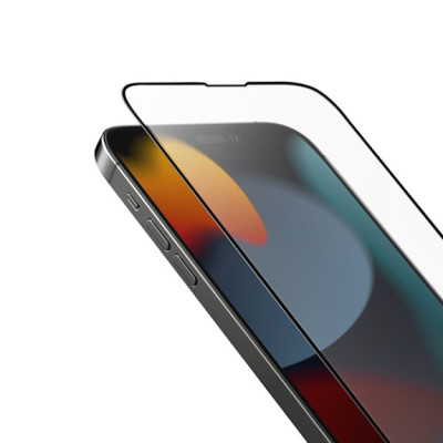 Miếng Dán Cường Lực Nhám Chống Vân Tay Kèm Khung Dán UNIQ OPTIX MATTE cho iphone 17/ 17 air/ 17 pro/ 17 pro max/ iPhone 16 /16 Plus/ 16 Pro/ iPhone 16 ProMax_ Hàng Chính Hãng