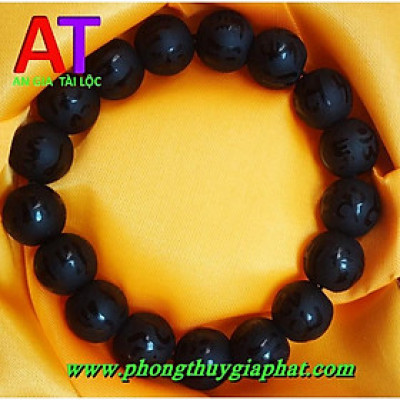 Vòng đeo tay đá núi lửa (Obisidan)