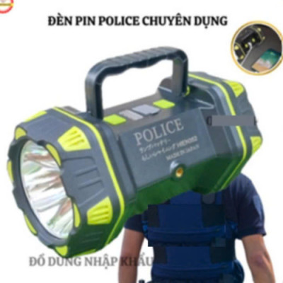 Đèn pin ja pan chuyên dụng sáng 2 đầu chống nước đi mưa pin mạnh
