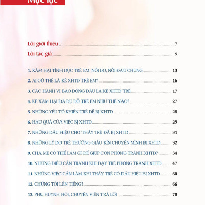 Cẩm Nang Phòng Tránh Xâm Hại Cho Con