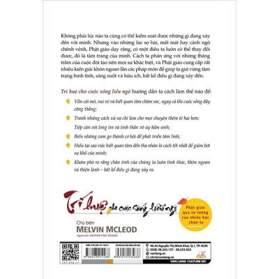 Trí Huệ Cho Cuộc Sống Liễu Ngộ