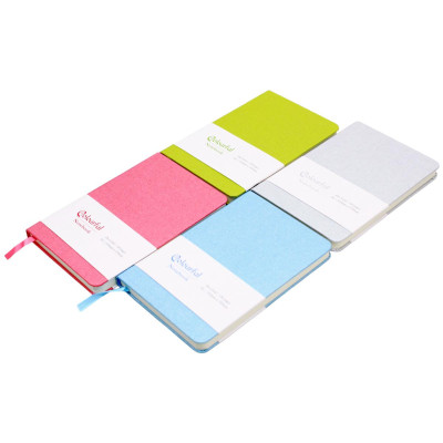 Sổ Colourful Notebook A6 - Dòng Kẻ Chấm - 120 Trang 100gsm - The Sun - Màu Bạc