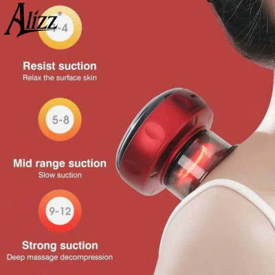 Máy Giác Hơi Cạo Gió Sạc Pin Alizz Al-11312 12 Chế Độ Tiện Lợi Dễ Sử Dụng