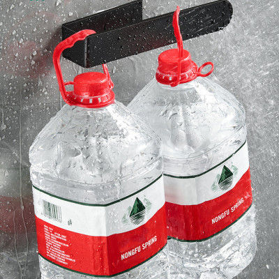 Giá treo khăn nhà tắm dán tường không cần khoan đục chất liệu thép không gỉ phủ sơn thương hiệu IGA - GM199