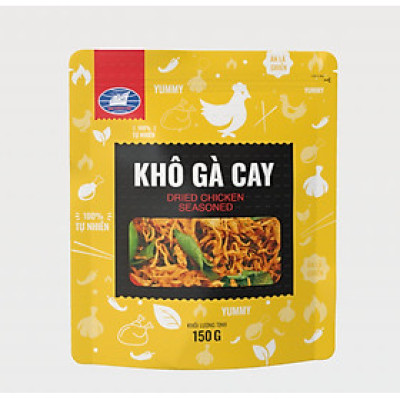 KHÔ GÀ CAY 150 G 