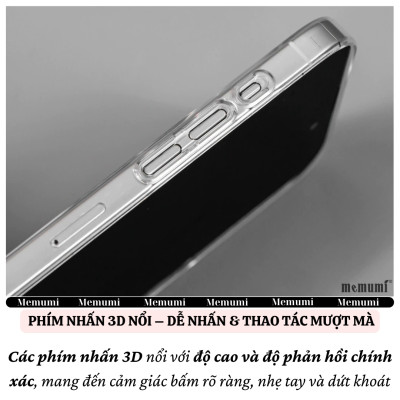 ốp lưng siêu mỏng 0.3mm trong suốt chống ố vàng cho iPhone 17 Pro Max / 17 Air / iP 17 Pro / 17 hiệu Memumi Slim Clear - Chống trầy xước, độ trong full HD, siêu mỏng ốp như không ốp - Hàng nhập khẩu