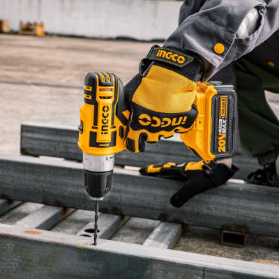 MÁY KHOAN DÙNG PIN 20V KHÔNG BÚA LITHIUM INGCO CDLI2002 - HÀNG CHÍNH HÃNG