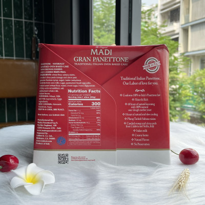 Bánh Mì gan Panettone Madi Italian Cake (1000g)