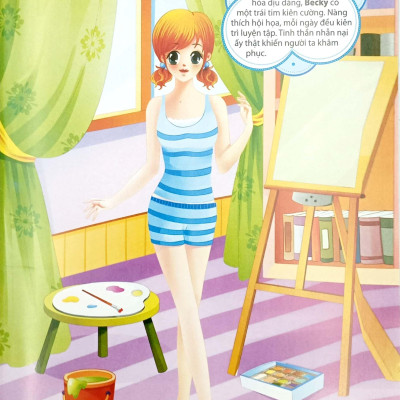 368 Bóc Dán Sticker - Hình Dán Trang Phục Công Chúa - Quyển 10 - Ngọt Ngào