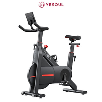 Xe đạp tập thể dục trong nhà Yesoul C1H, Công nghệ kháng lực từ giúp xe vận hành không gây tiếng động,Tặng app tập luyện