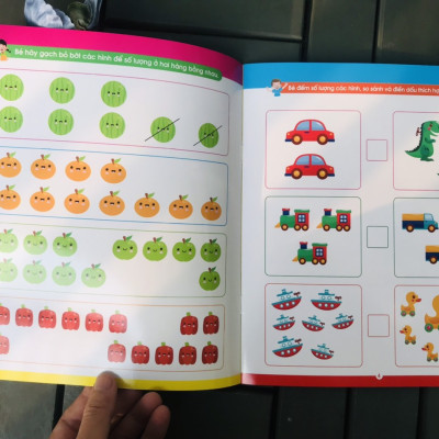 BỘ 4 cuốn làm toán không sợ sai- VỞ VIẾT XOÁ ĐƯỢC TẶNG KÈM 2 bút