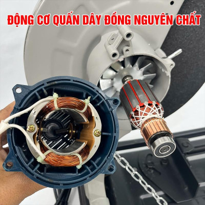 Máy Cắt Sắt Bàn Boshun - BS-CS2500W - Công Suất 2500W - Đường Kính Đĩa 355mm - Động Cơ Lõi Đồng - Bảo Hành Chính Hãg
