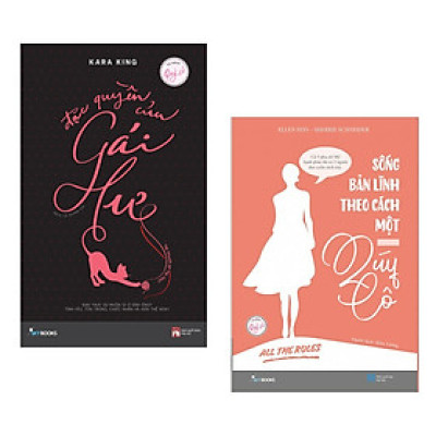 Combo Sách Tư Duy Kỹ Năng Sống Hay :  Đặc Quyền Gái Hư + Sống Bản Lĩnh Theo Cách Một Quý Cô - All The Rule (Tặng Kèm Postcard Happy Life )
