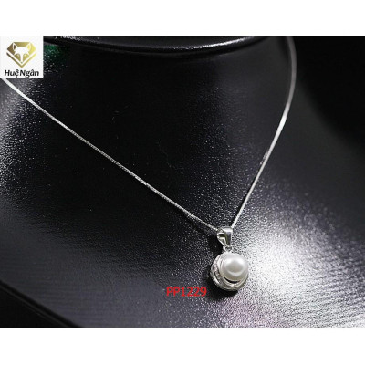 Dây chuyền bạc Ý 925 Huệ Ngân - Nơ đẹp PP1229