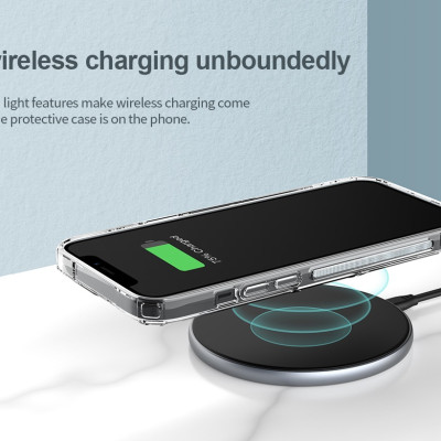 Ốp Điện Thoại NILLKIN TPU Trong Suốt Dành Cho iPhone 14 Pro Max/ 13 Pro Max Siêu Mỏng - Hàng Nhập Khẩu