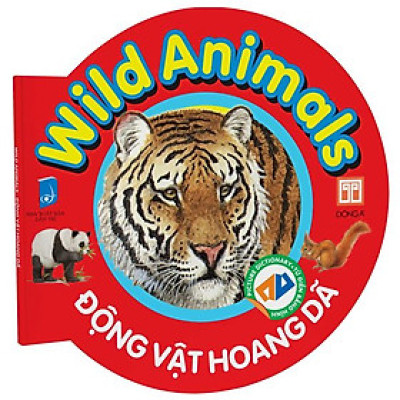 Picture Dictionary - Từ Điển Bằng Hình - Wild Animails - Động Vật Hoang Dã - Bìa Cứng (Tái Bản 2023)