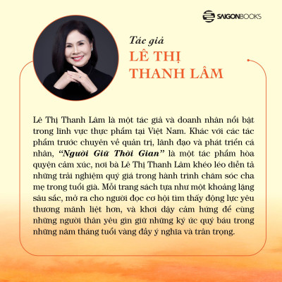 Sách - Người Giữ Thời Gian - Bí Quyết Giúp Cha Mẹ An Nhiên Tuổi Vàng