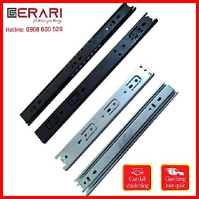 Ray Bi Ba Tầng Thép Mạ Gerari Có Giảm Chấn Tải Trọng 40-45kg