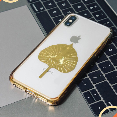 Dây Chuyền Đốt Trúc Giá Rẻ Mạ Vàng 18K + TẶNG LÁ BỒ ĐỀ MAY MẮN TÀI LỘC ĐỂ VÍ ĐIỆN THOẠI