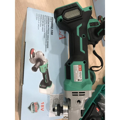 MÁY MÀI GÓC DÙNG PIN (18V/4.0AH X 2) 100MM DCA ADSM02-100EK - HÀNG CHÍNH HÃNG
