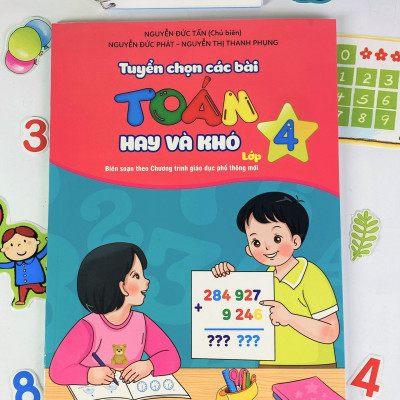 Sách - Tuyển Chọn Các Bài Toán Hay Và Khó Lớp 4 (Biên soạn theo chương trình GDPT mới) - ndbooks