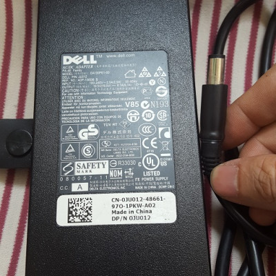 Adapter sạc laptop Dell 130w (19.5v-6,7A) Slim, kim to 7.4mm x 5.0mm dùng cho laptop  Precision M4400,M4500, Latitude E6400, E6410,E6500,E6510,E6420,E6520,E6430,E6530,E7240,E7440,E6440,E6540 - Hàng chính hãng